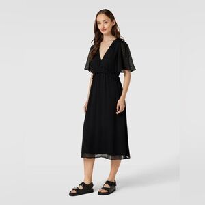 Soaked in Luxury Textured Midi Dress